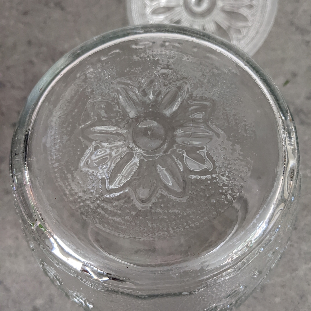 Vintage glass Mother's Cookie Jar - Picture 5 of 9